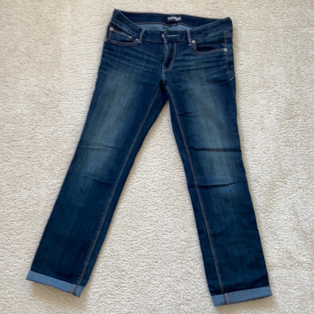 Express jeans. Stella skinny lowrise regular fit size 6s